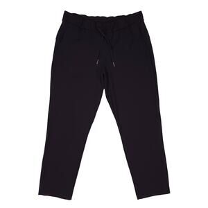 Lululemon On the Fly 7/8 Pant Black Sz 10